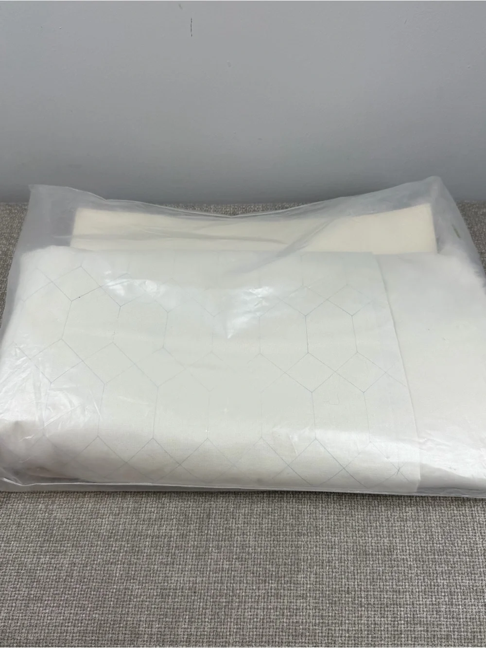 Benartex Pre-Printed Wholecloth Quilt Top #782 Garden Bouquet Natural White VTG